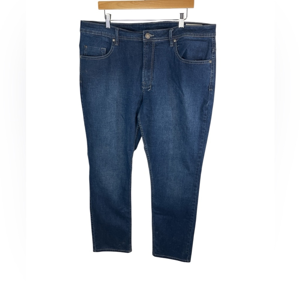 Buffalo jeans Jackson-X straight stretch size 40x34 medium wash causal
